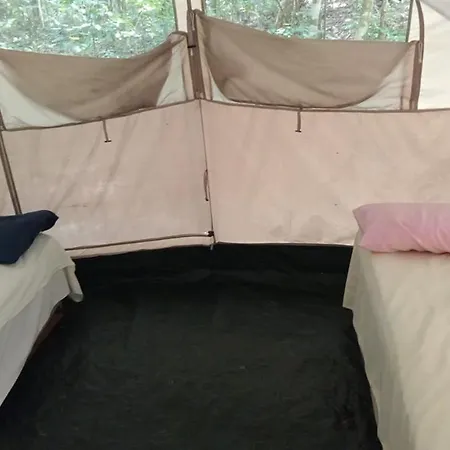 Campamento Yaax Che En Calakmul Conhuas Zimmer foto