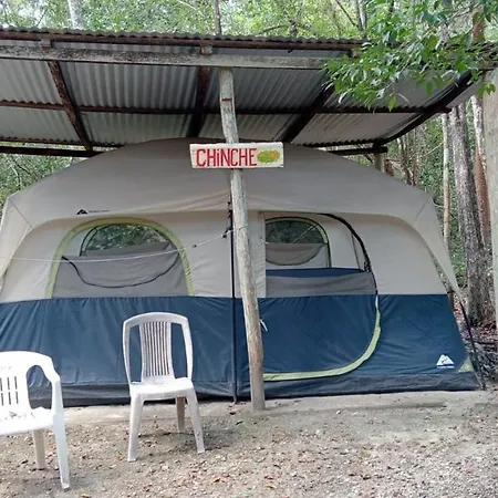 Campamento Yaax Che En Calakmul Conhuas Zimmer foto